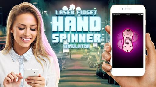 Laser fidget hand spinner - عکس بازی موبایلی اندروید