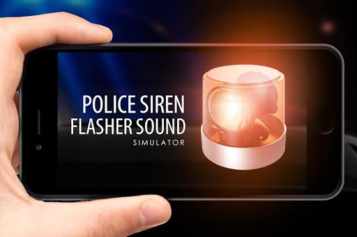 Police siren flasher sound - عکس بازی موبایلی اندروید