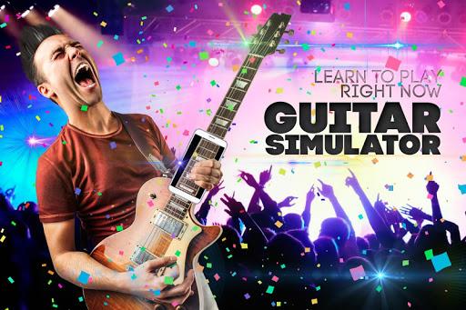 Real guitar - sound simulator - Gameplay image of android game
