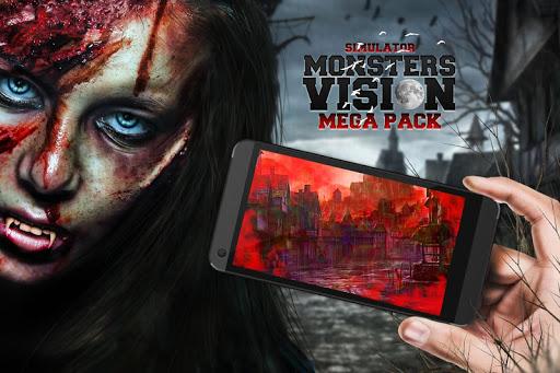 Vision monsters camera filter - عکس برنامه موبایلی اندروید