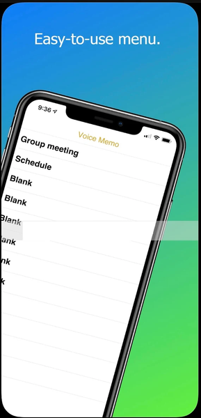 VoiceMemo - Recording & Typing - Image screenshot of android app