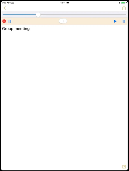 VoiceMemo - Recording & Typing - Image screenshot of android app