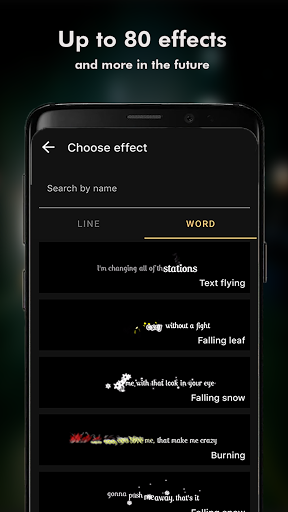 Lyrical Video Maker with Music - Image screenshot of android app