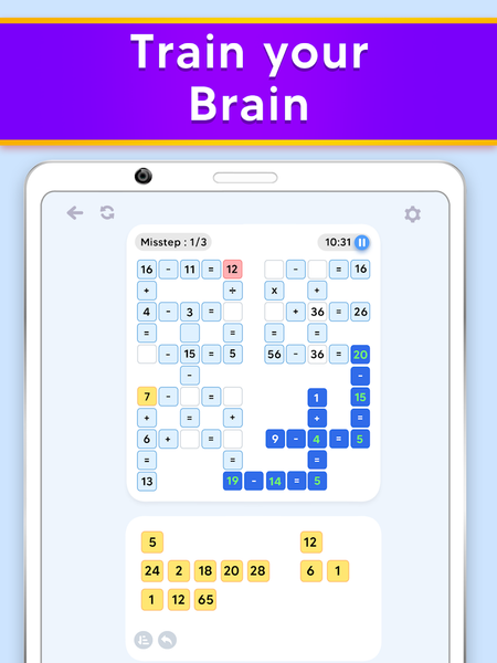 Riddle Math: Maths Puzzle Sums - عکس بازی موبایلی اندروید