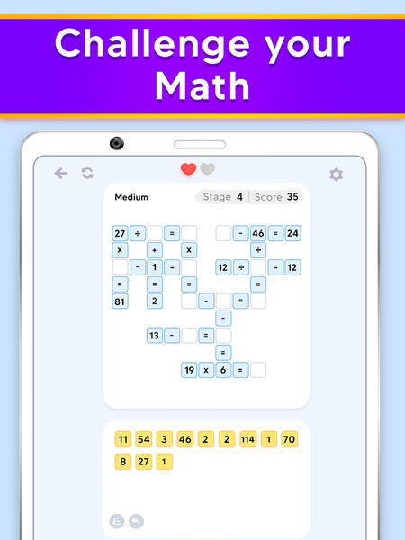Riddle Math: Maths Puzzle Sums - عکس بازی موبایلی اندروید
