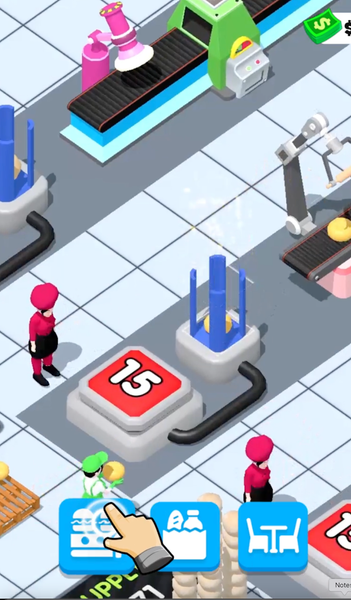 Idle Fast Food Factory Tycoon - عکس بازی موبایلی اندروید