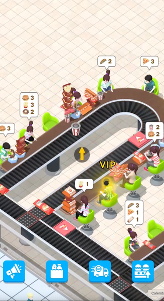 Idle Fast Food Factory Tycoon - عکس بازی موبایلی اندروید