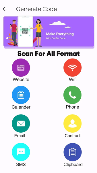 Barcode Scan & QR Code Reader - Image screenshot of android app