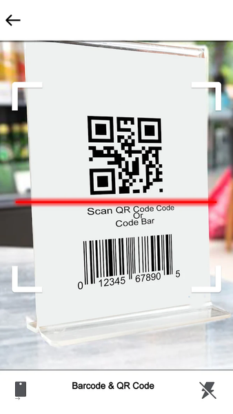 Barcode Scan & QR Code Reader - Image screenshot of android app