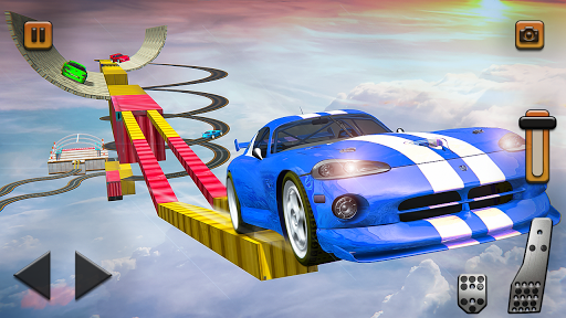 Impossible Tracks Car Games - Gameplay image of android game