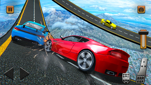 Impossible Tracks Car Games - Gameplay image of android game
