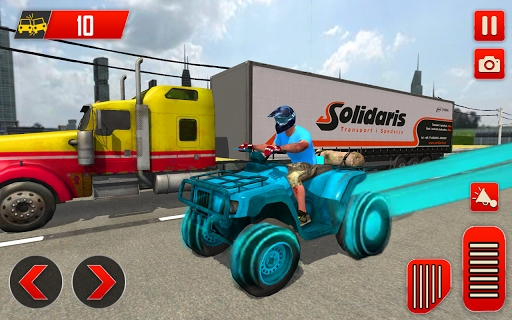 ATV Quad Bike Rider Simulator - Image screenshot of android app