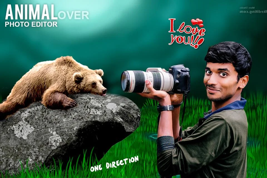 Animal Photo Editor - Animal Photo Frame - عکس برنامه موبایلی اندروید