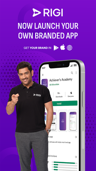 Rigi - Empowering Creators - Image screenshot of android app