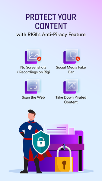Rigi - Empowering Creators - Image screenshot of android app