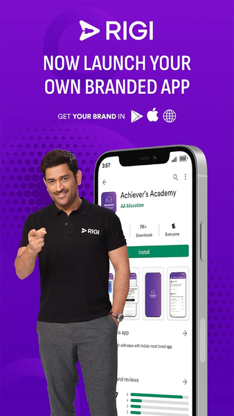 Rigi - Empowering Creators - Image screenshot of android app