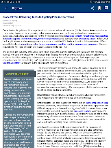 Oil & Gas Jobs News Oil Prices - عکس برنامه موبایلی اندروید