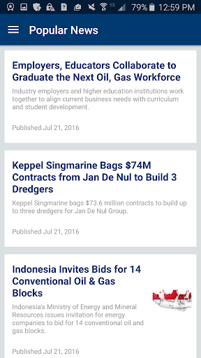 Oil & Gas Jobs News Oil Prices - عکس برنامه موبایلی اندروید