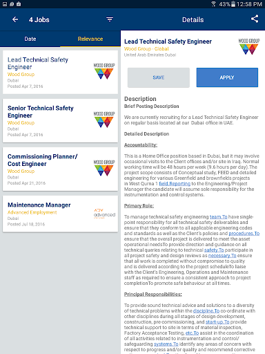 Oil & Gas Jobs News Oil Prices - عکس برنامه موبایلی اندروید