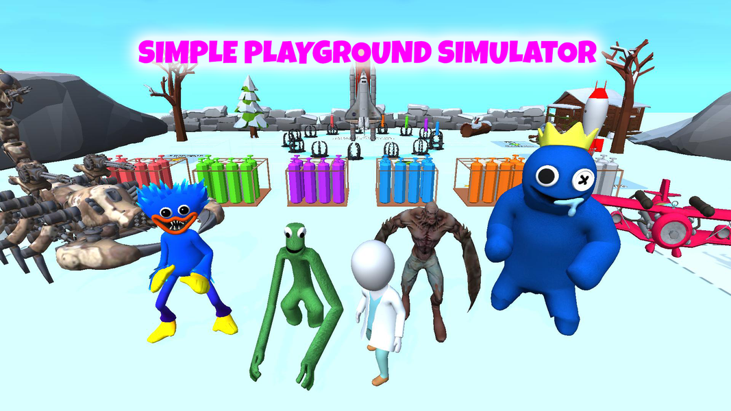 Grimace monster playground - Gameplay image of android game