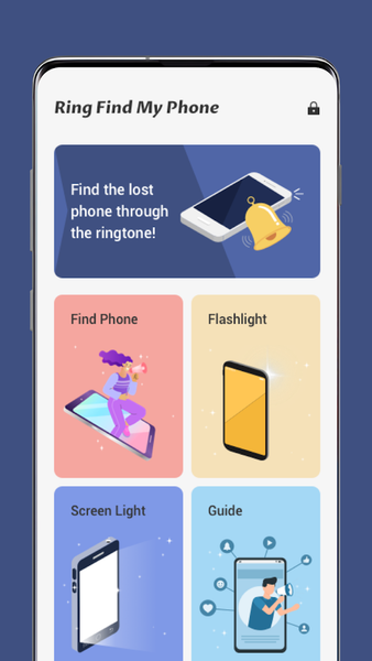 Ring Find My Phone - عکس برنامه موبایلی اندروید