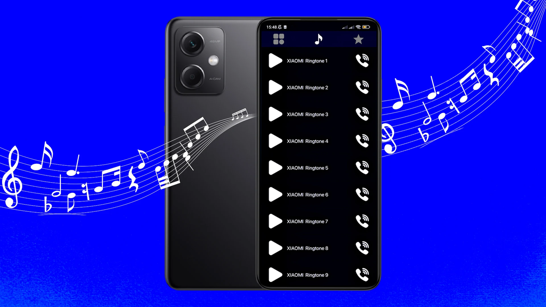 Ringtones for Xiaomi - عکس برنامه موبایلی اندروید