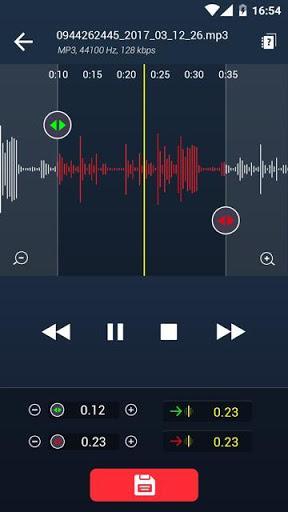 Ringdroid - عکس برنامه موبایلی اندروید