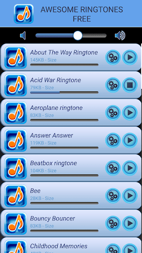 Awesome Ringtones Free - Image screenshot of android app