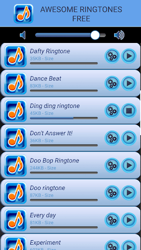 Awesome Ringtones Free - Image screenshot of android app