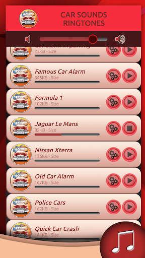 Car Sounds Ringtones - Image screenshot of android app