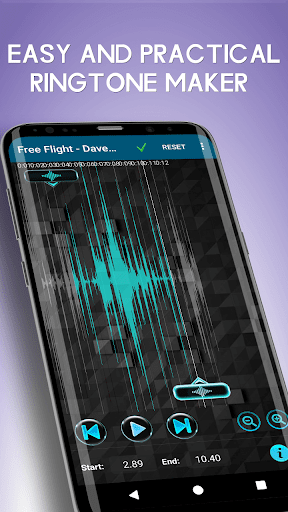 MP3 Cutter Ringtone Maker - عکس برنامه موبایلی اندروید