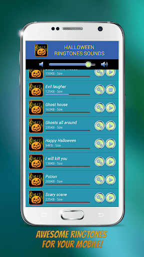 Halloween Songs Ringtones - Image screenshot of android app