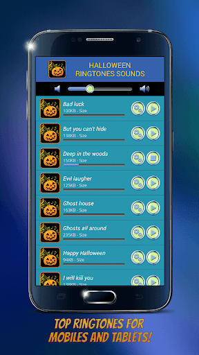 Halloween Songs Ringtones - عکس برنامه موبایلی اندروید