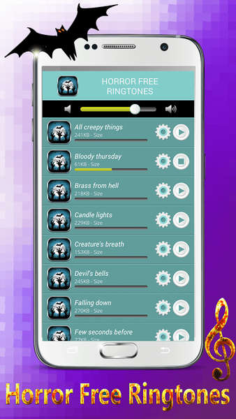 Horror Free Ringtones - Image screenshot of android app