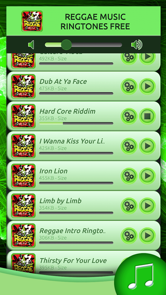 Reggae Music Ringtones Free - Image screenshot of android app