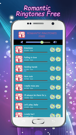 Romantic Ringtones Free - عکس برنامه موبایلی اندروید
