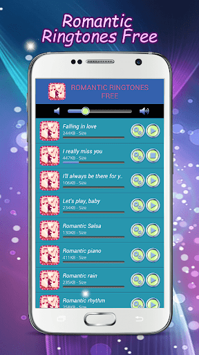 Romantic Ringtones Free - عکس برنامه موبایلی اندروید