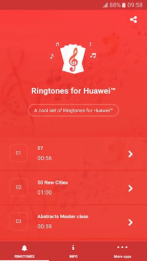 Ringtones for Huawei™ - عکس برنامه موبایلی اندروید