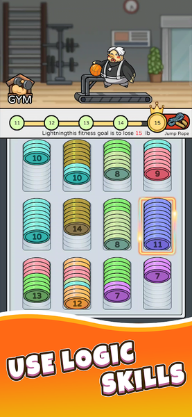 Gym Sort - عکس بازی موبایلی اندروید