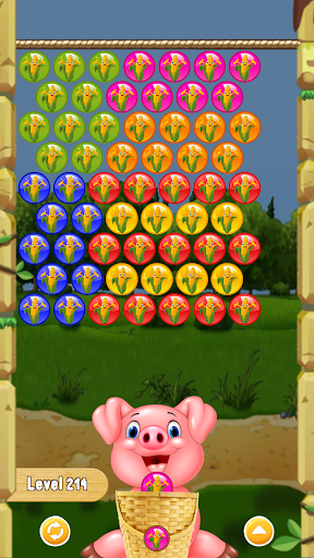 Corn Bubble - Gameplay image of android game