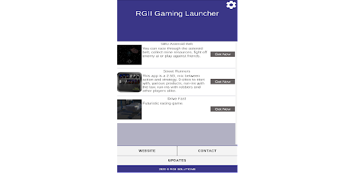 RGII Gaming Launcher - Image screenshot of android app