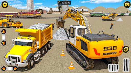 City Construction JCB Game 3D - Gameplay image of android game