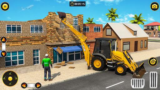 City Construction JCB Game ۳D - عکس بازی موبایلی اندروید