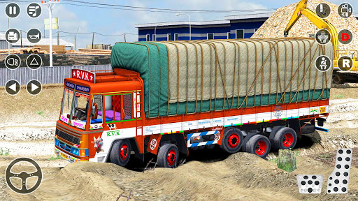 Euro Truck Drive Transport Sim - Gameplay image of android game