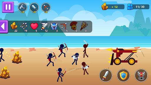 Stickman Tribe - Gameplay image of android game