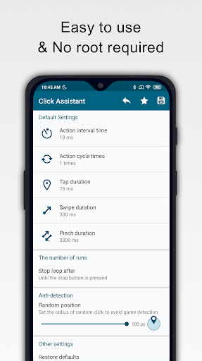 Auto Clicker : Click Assistant - عکس برنامه موبایلی اندروید