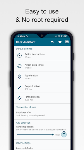 Auto Clicker : Click Assistant - Image screenshot of android app