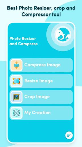 pCrop: Photo Resizer and Compr - عکس برنامه موبایلی اندروید