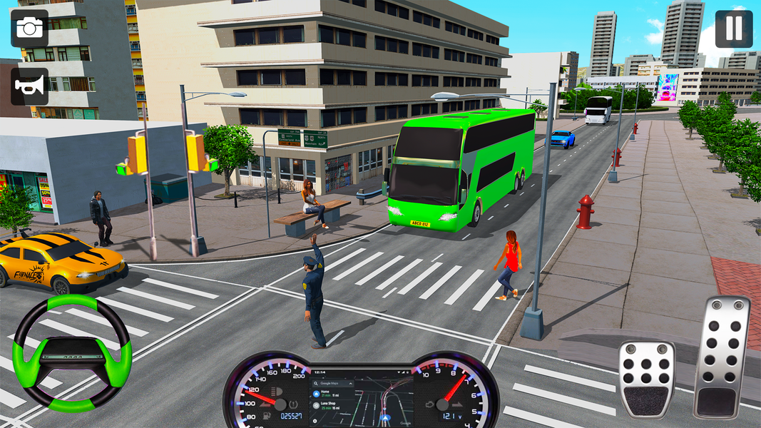 Coach Bus Games Bus Simulator - Gameplay image of android game