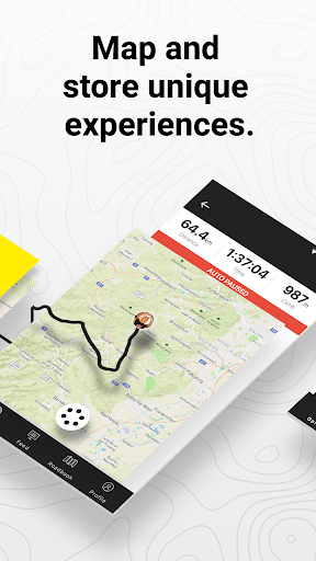 Riser: Motorcycle GPS & Social - عکس برنامه موبایلی اندروید